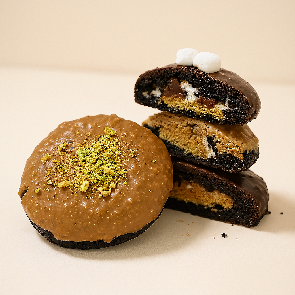 Dubai Chocolate Cookie - Salted Caramel Flavor